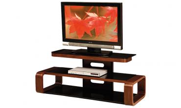 Wooden Glass Tv Stand