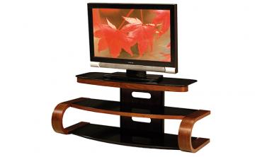 Wooden Glass Tv Stand