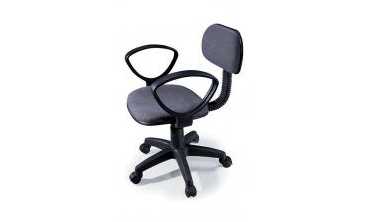 Secretary Chair with Arm & Adjustable Height