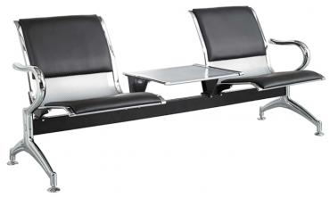 Airport Chair with 2 PVC seats & 1 Table